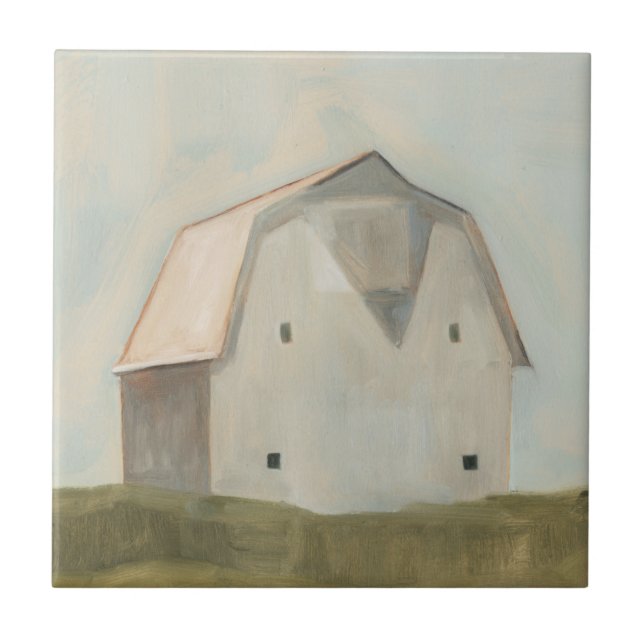 Serene Barn Ceramic Tile (Front)
