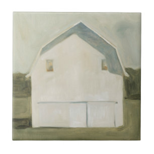 Serene Barn - White Ceramic Tile