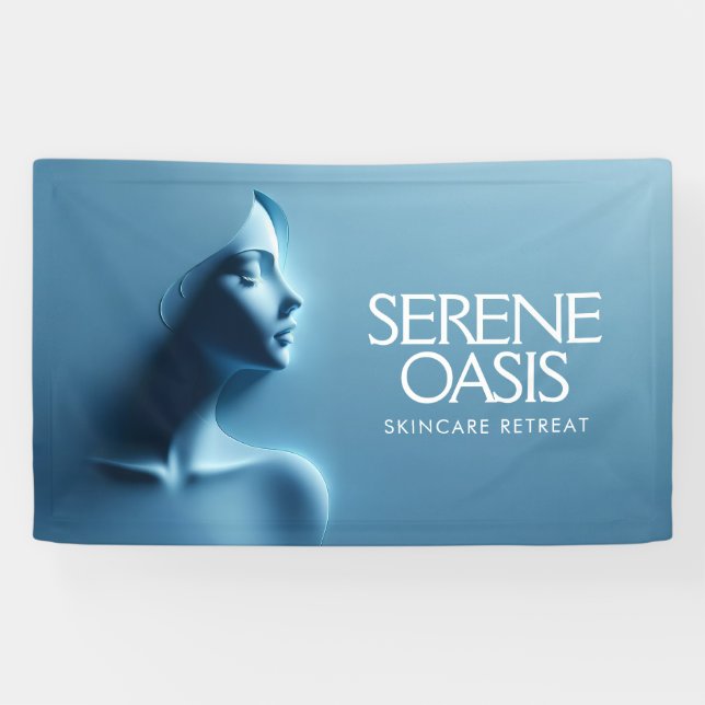 Serene Beauty Skincare, Massage, Spa Banner (Horizontal)