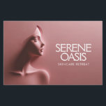 Serene Beauty Skincare, Massage, Spa Pink Flyer<br><div class="desc">Elevate your professional presence with our tranquil flyer template, gracefully featuring the side image of a woman's face set within soothing blush-tone pink hues. To the right of this serene image, there's space for personalised text, allowing customisation with your name or business name. Ideal for spas, estheticians, beauty businesses, skincare...</div>