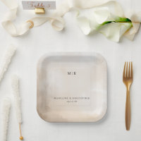 Serene Beige Watercolor Wash