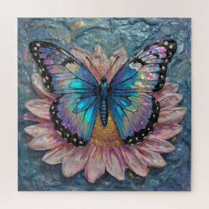 Serene Bloom Immersed in Rich Color Jigsaw Puzzle