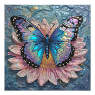 Serene Bloom Immersed in Rich Colour Photo Print