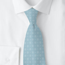 Serene Blue Tribal Motif