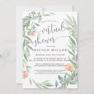 Serene Botanical   Wild Meadow Virtual Bridal
