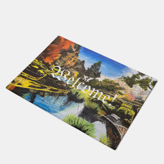 Serene Brook, by Gary Poling Doormat