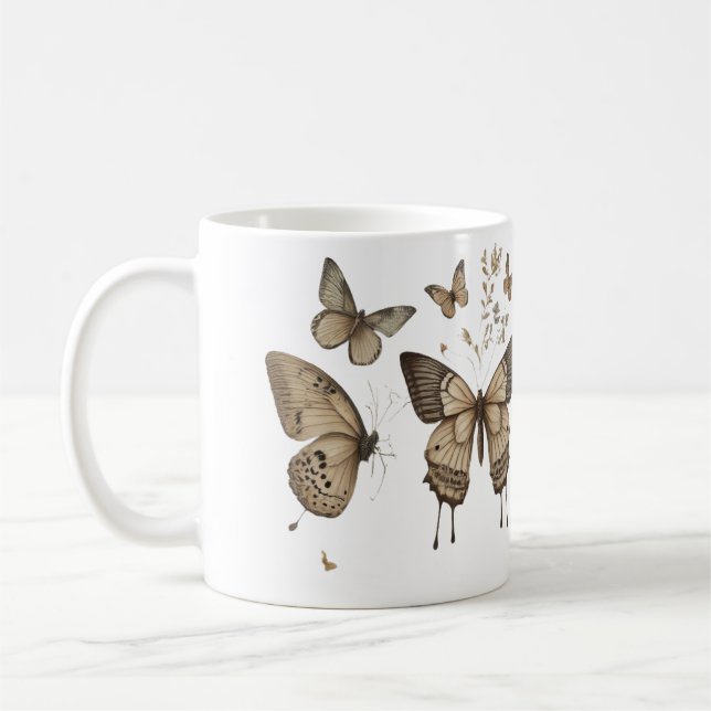 Serene Butterfly Cups (Left)