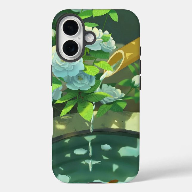 Serene Courtyard Case-Mate iPhone Case (Back)