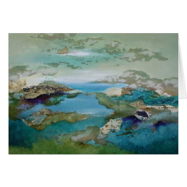 Serene Deep Card (Front Horizontal)