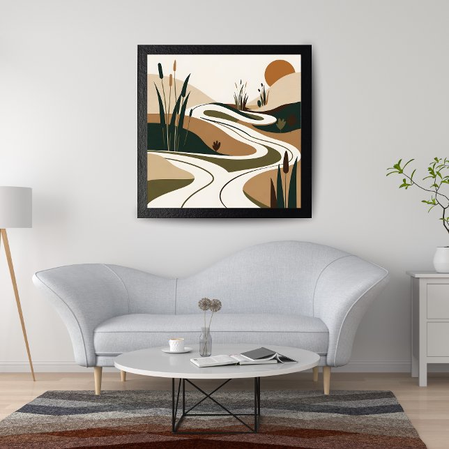 Serene Desert River Photo Print (Creator Uploaded)