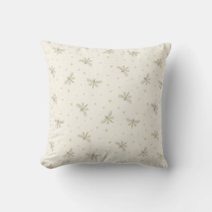 Serene Dragonflies Throw Pillow