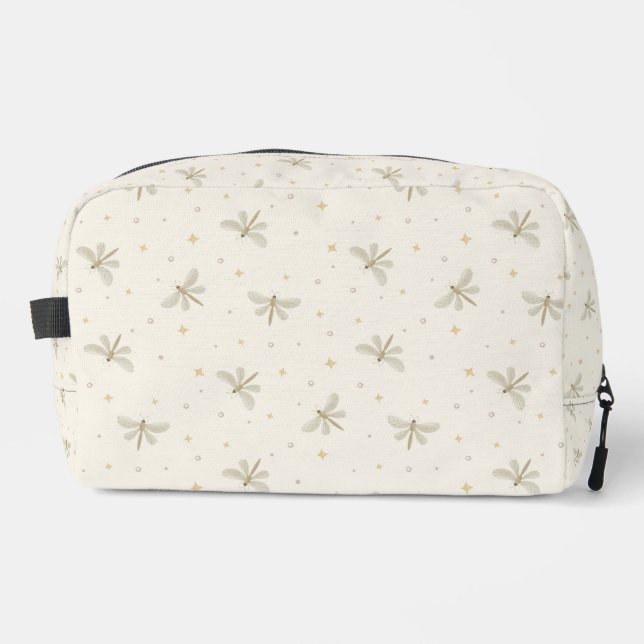 Serene Dragonflies Toiletry Bag (Front)