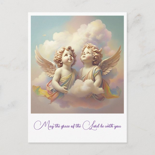 " SERENE DUO " POSTCARD (Front)