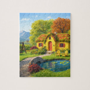 Serene Escape: Beautiful Nature Landscape Jigsaw Puzzle