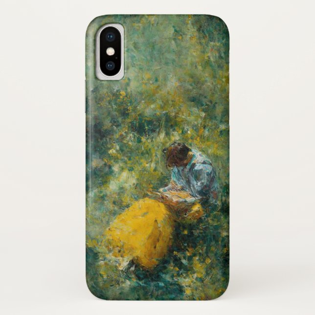Serene Garden Reader Mobile Case (Back)