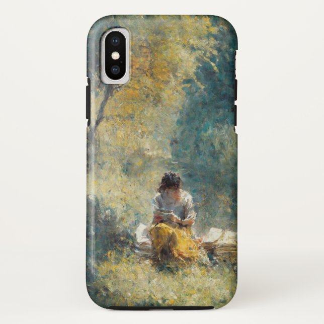 Serene Garden Reader Mobile Case (Back)