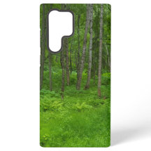 Serene Green Forest Samsung Phone Case