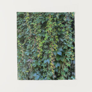 Serene Green Ivy Wall Hanging Vines Plant Leaves Tapestry