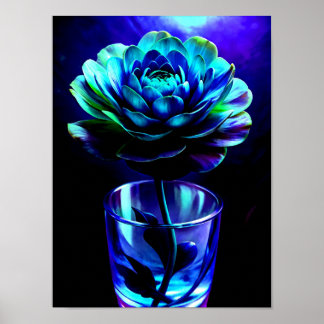 "Serene Green" Poster