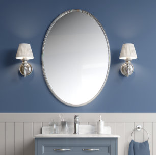 Serene Horizon - Cornflower Blue - Minimalist Wallpaper