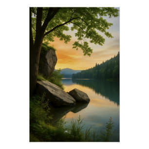 Serene Horizon Poster