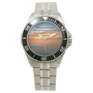 SERENE JOHN 3:16 SUNRISE PHOTO WATCH