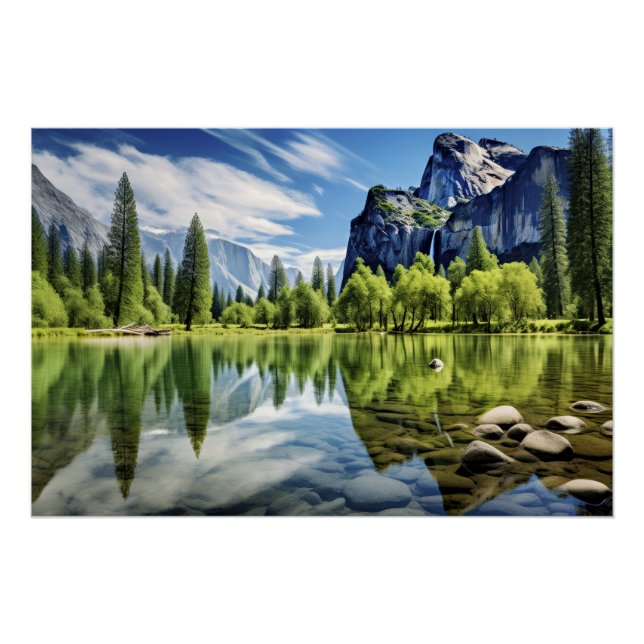 Serene Lagoon Poster (Front)