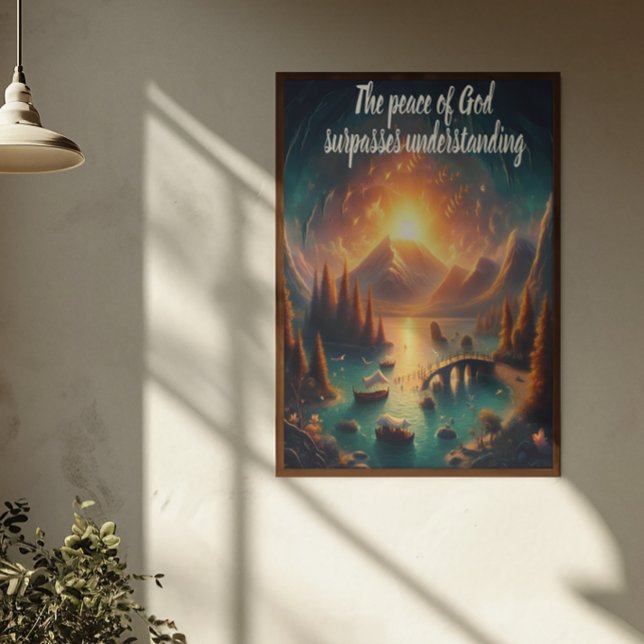 Serene Lake Reflections Poster (Creator Uploaded)