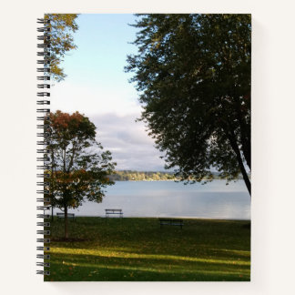 Serene Lake Skaneateles Notebook