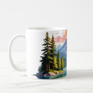 Serene Landscape Calm Tranquil Nature Outdoors Art Coffee Mug