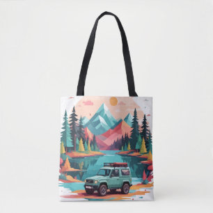 Serene Landscape Calm Tranquil Nature Outdoors Art Tote Bag