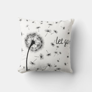 Serene Living Let Go Dandelion Botanical Cushion