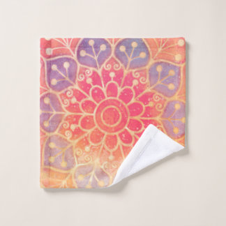 Serene Mandala Wash Cloth