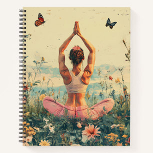 Serene Meditation at Sunrise (3) Notebook