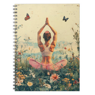 Serene Meditation at Sunrise (3) Notebook