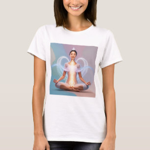 Serene Meditation Energy Flow - Spiritual T-Shirt