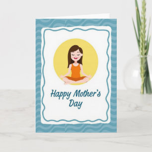 Serene Mothers Day Figure Card