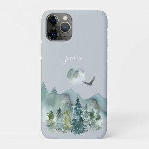 Serene Mountain Landscape Peace iPhone 11 Pro Case