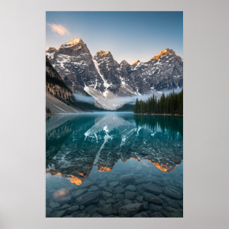 Serene Nature Landscape Photography Poster