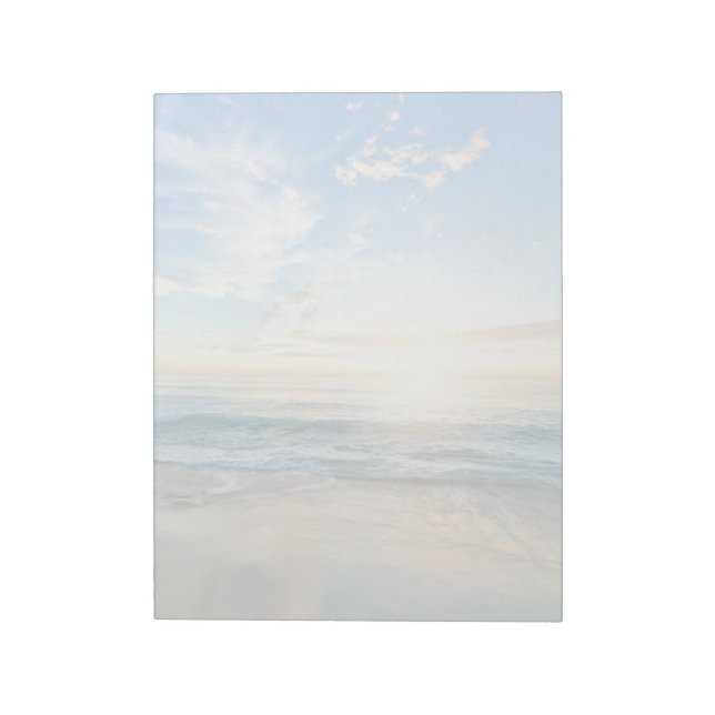 Serene Ocean View Note Pad (Rotated)