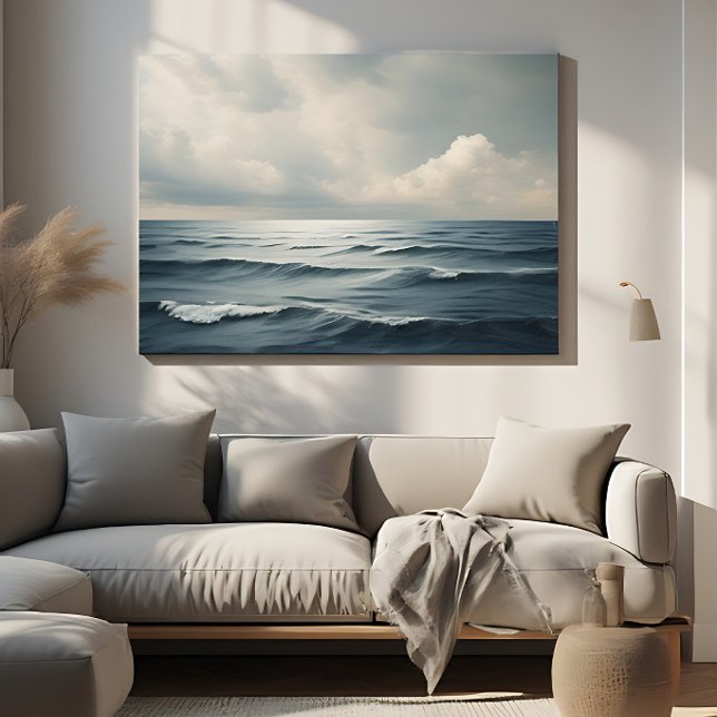 Serene Ocean Waves Seascape Nature Poster (Creator Uploaded)