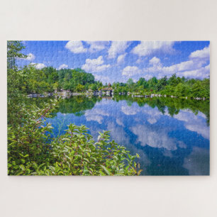 Serene on Earth and in the Sky Jigsaw Puzzle