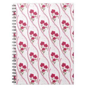 "Serene Orchid Waves" Notebook