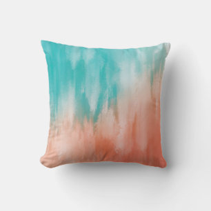 Serene Pastel Watercolor Blend Cushion