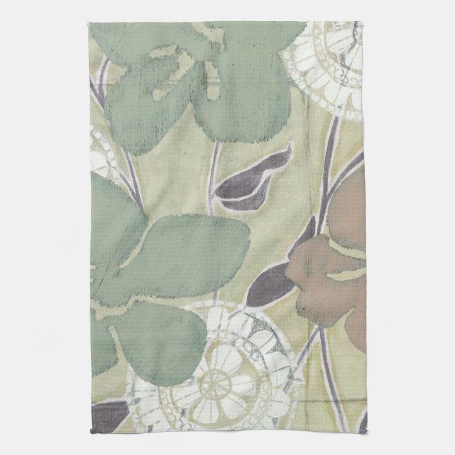 Serene Pastels II Tea Towel (Vertical)