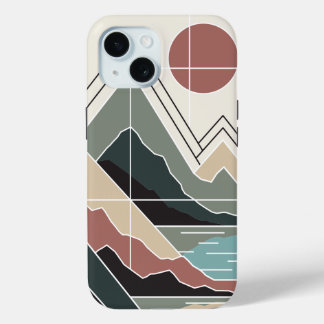 Serene Peaks iPhone 15 Case