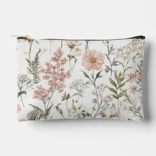 Serene Petals Accessory Pouch