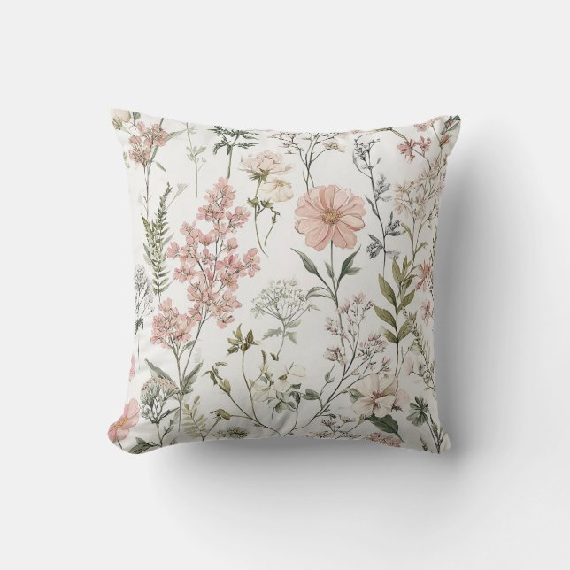 Serene Petals Cushion (Front)