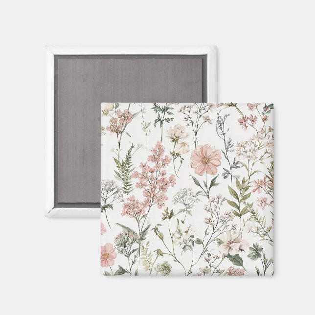 Serene Petals Magnet (Front/Back)