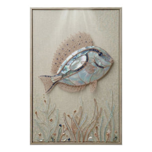 Serene Reef Fish Wall Art